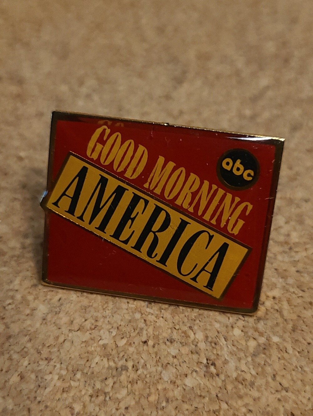 VTG “Good Morning America” ABC Promotional Lapel Pin